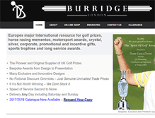 Tablet Screenshot of burridge.co.uk